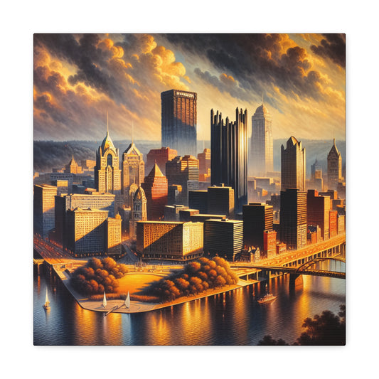 "Pittsburgh's Flourishing Renaissance" - Canvas