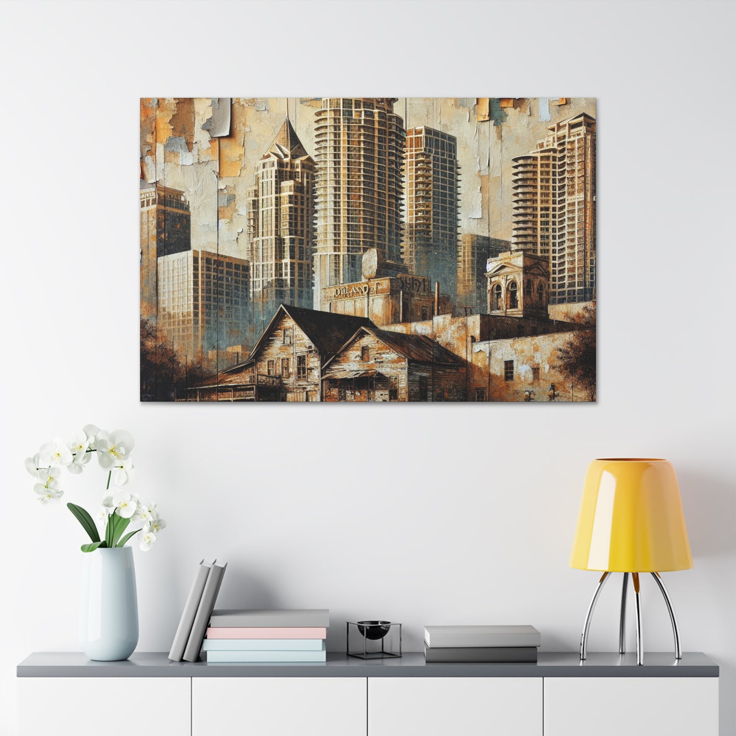 "Vibrant Orlando Odyssey" - Canvas