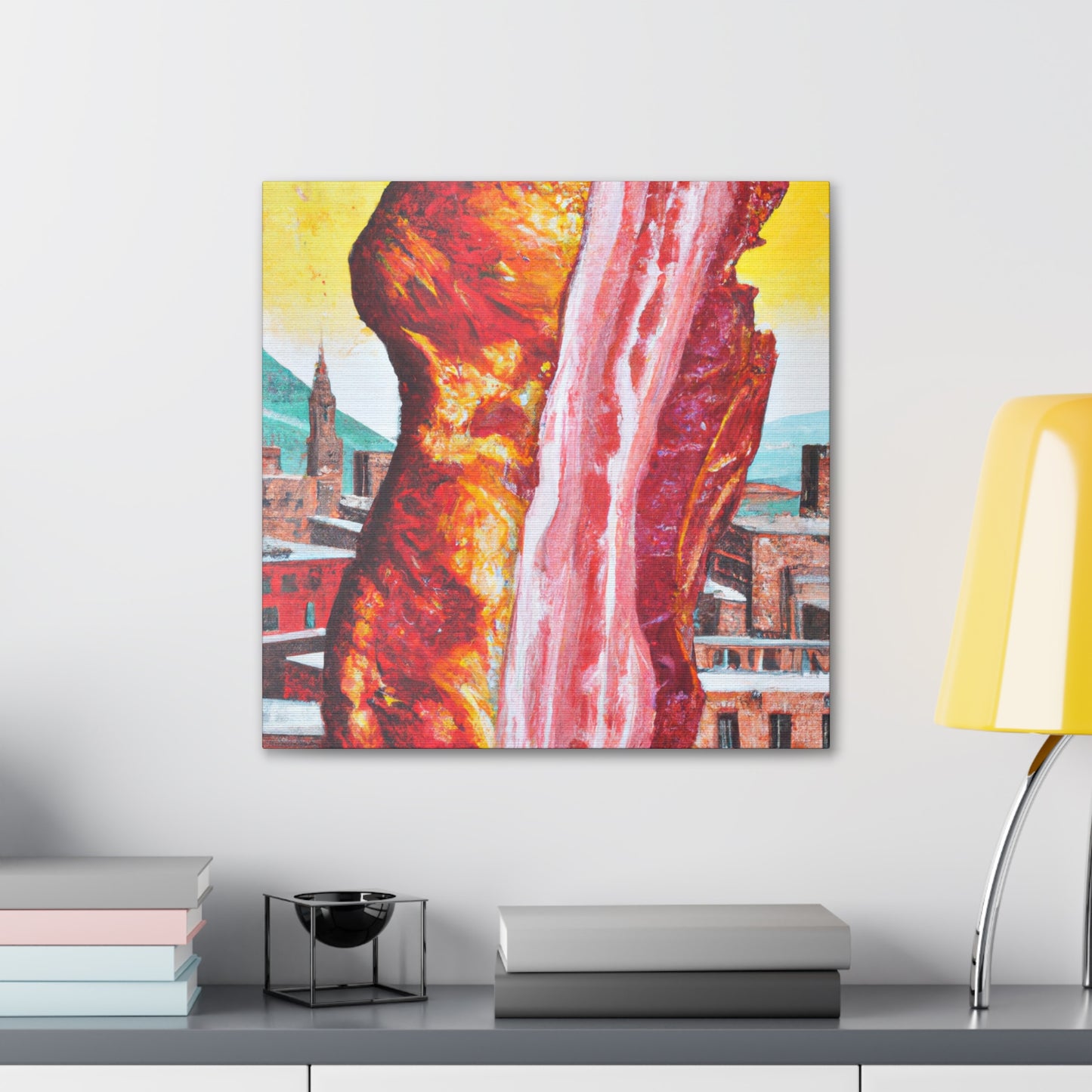 Bacon Street Masterpiece - Canvas