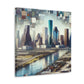 "Urban Dreamscapes: Houston Horizon" - Canvas