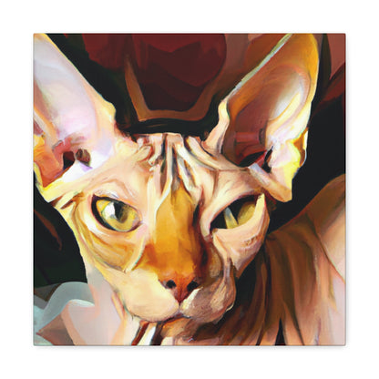 Sphynx in Impressionism - Canvas