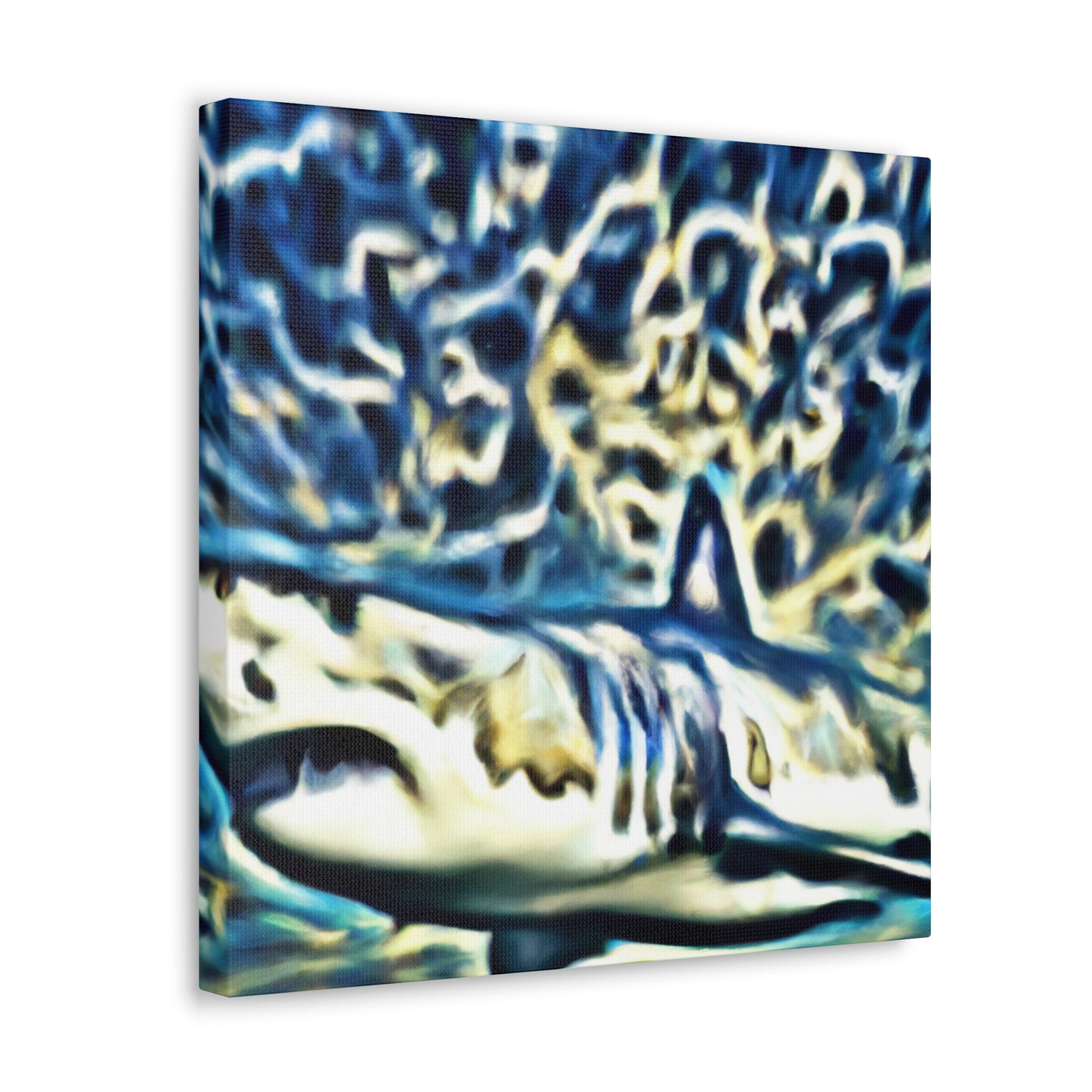 "Shark in Surrealism". - Canvas