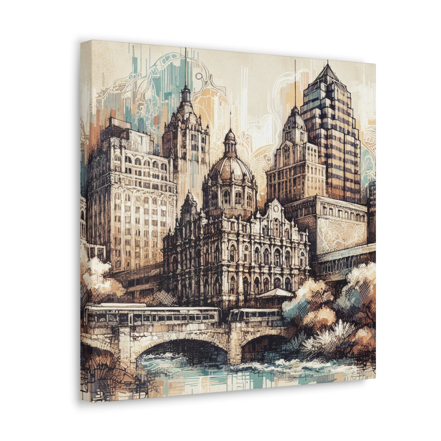 "Enchanting San Antonio" - Canvas