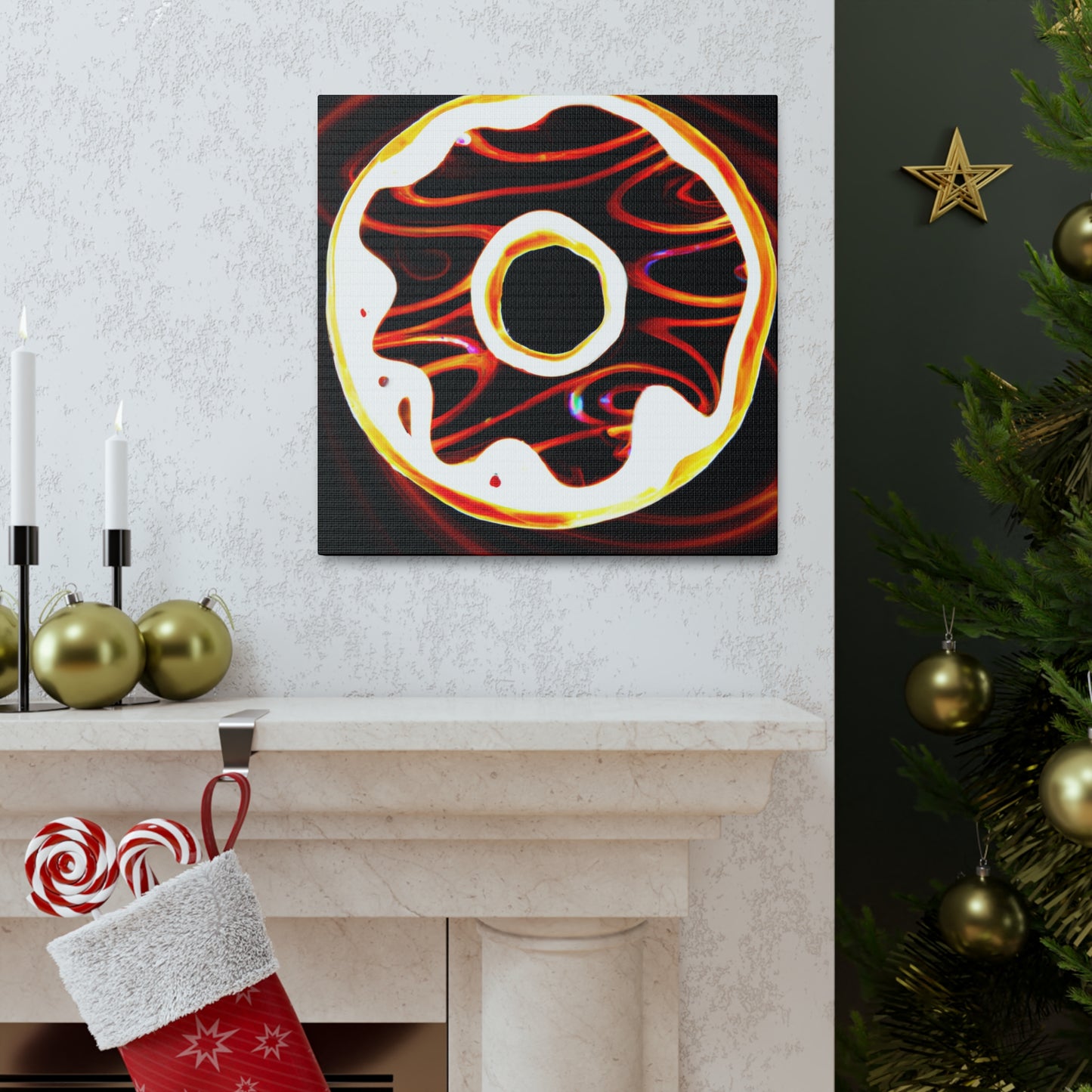 A Sweet Doughnut Dream - Canvas