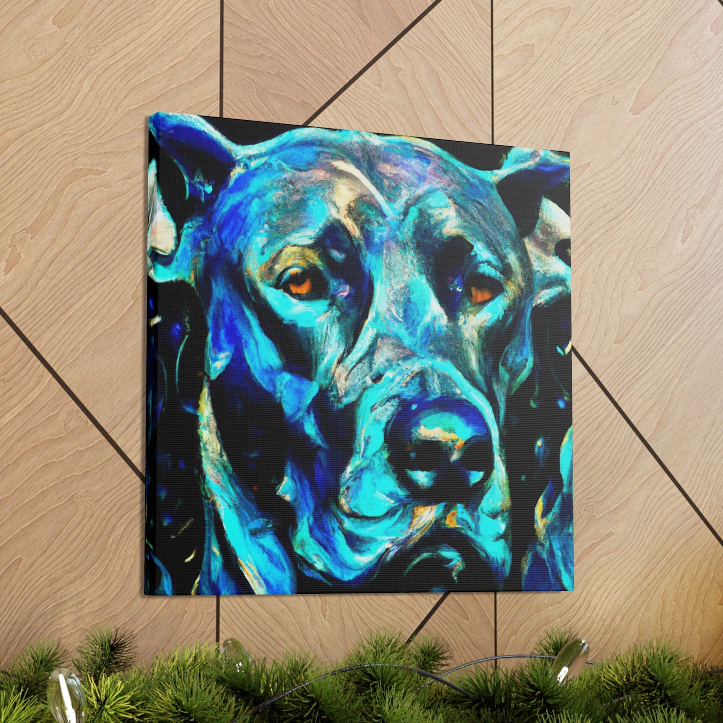 Great Dane Reflection - Canvas