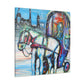 "Horse Drawn Carriage Dream" - Canvas