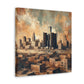 "Captivating Detroit's Timeless Charm" - Canvas