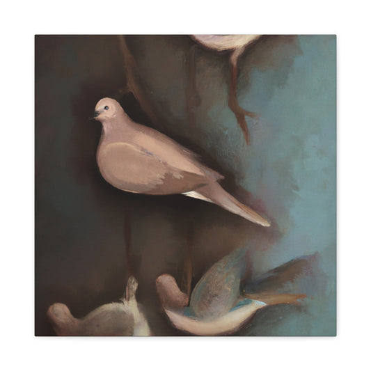 "Mourning Dove In Mourning" - Canvas