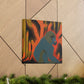 "Baboon In Art Deco" - Canvas