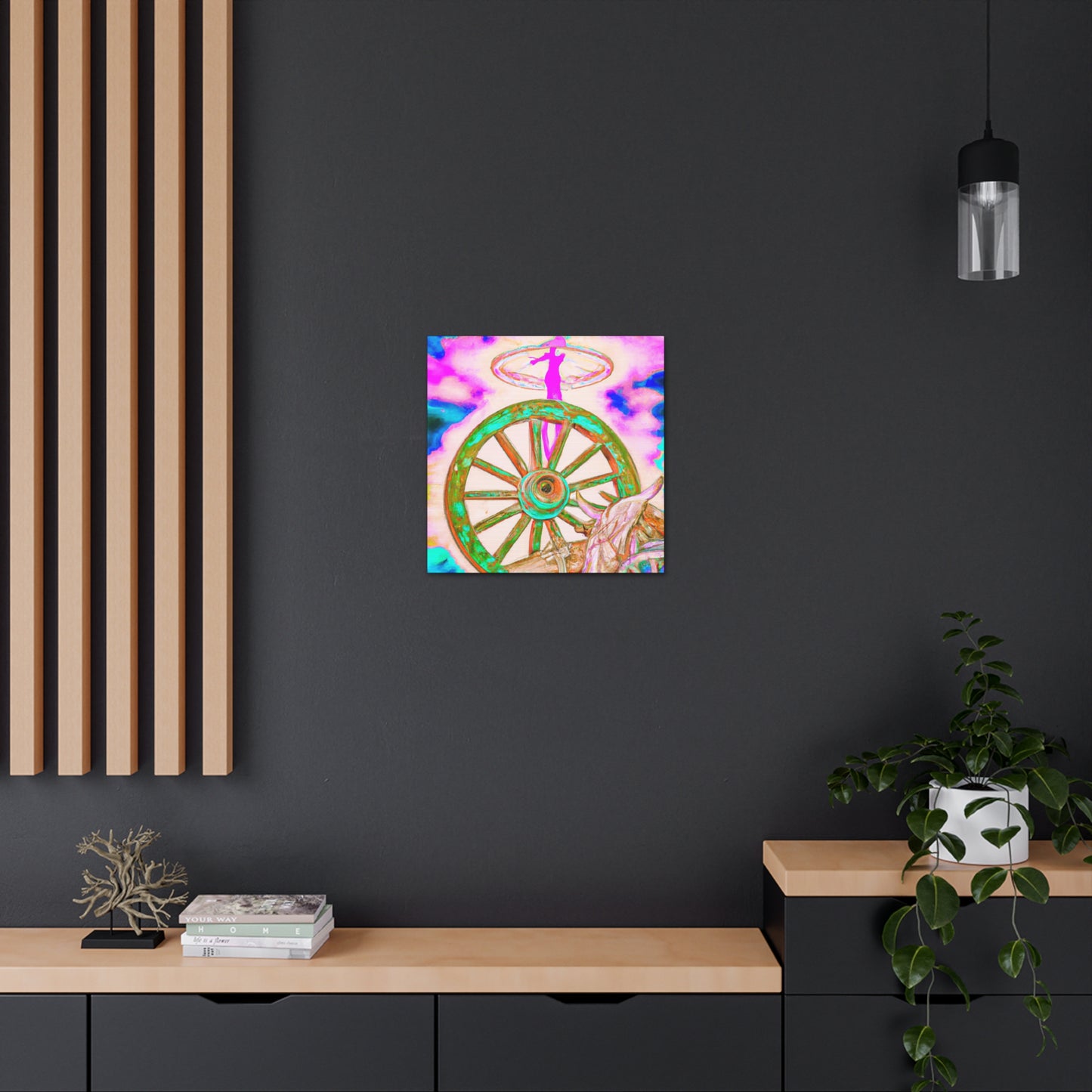 "Wheel of Surrealism" - Canvas