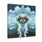 "Pekingese in Wonderland" - Canvas