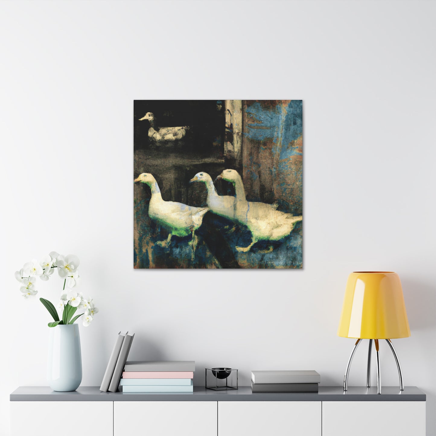 "Duck in a Dreamscape" - Canvas