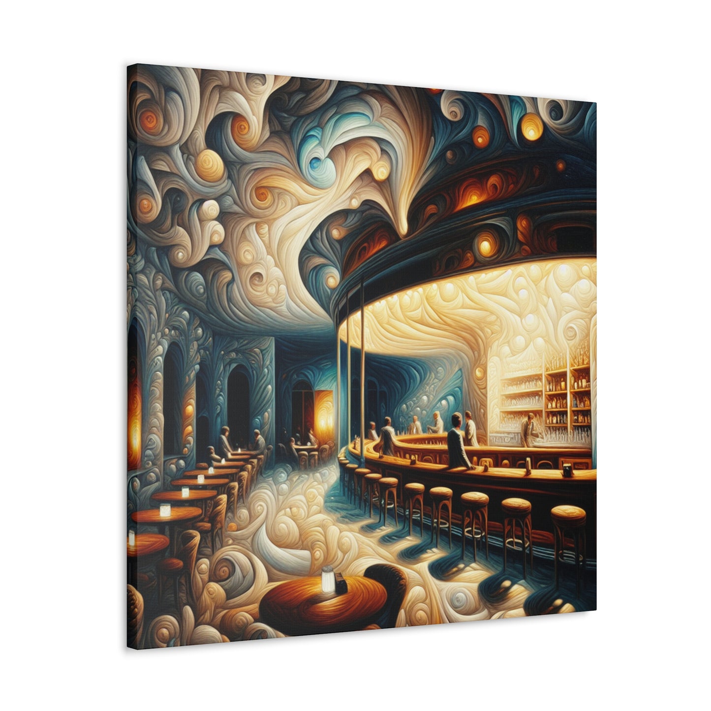 Smoky Dream Oasis - Canvas