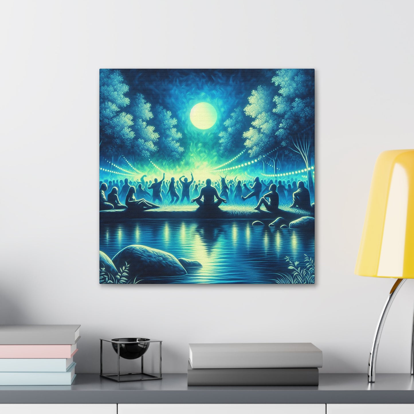 Electric Euphoria Dance - Canvas