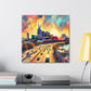 "Melodic City Colors" - Canvas