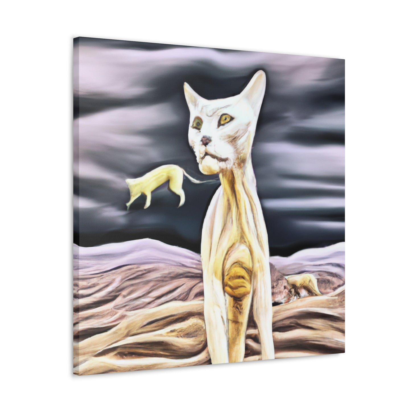 Caracal in Surrealism - Canvas