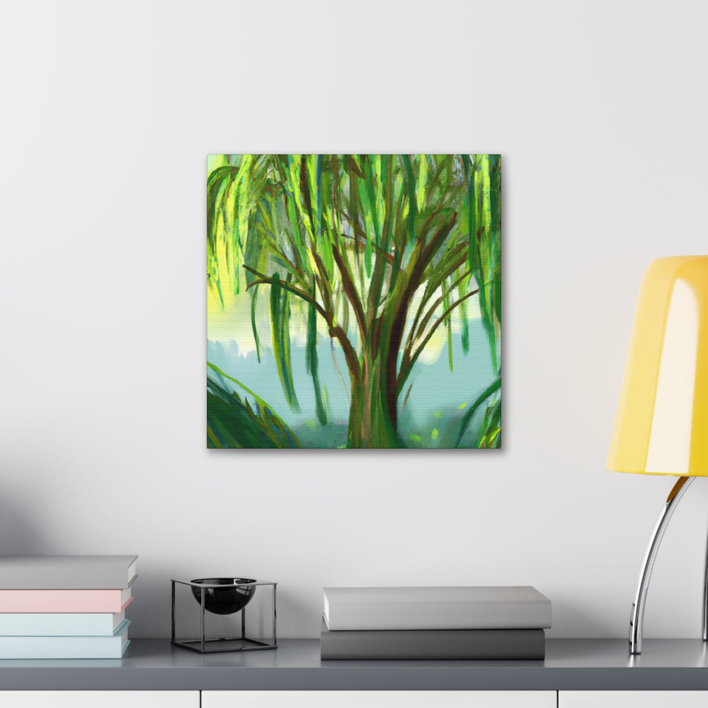 Willow Tree Reflection - Canvas