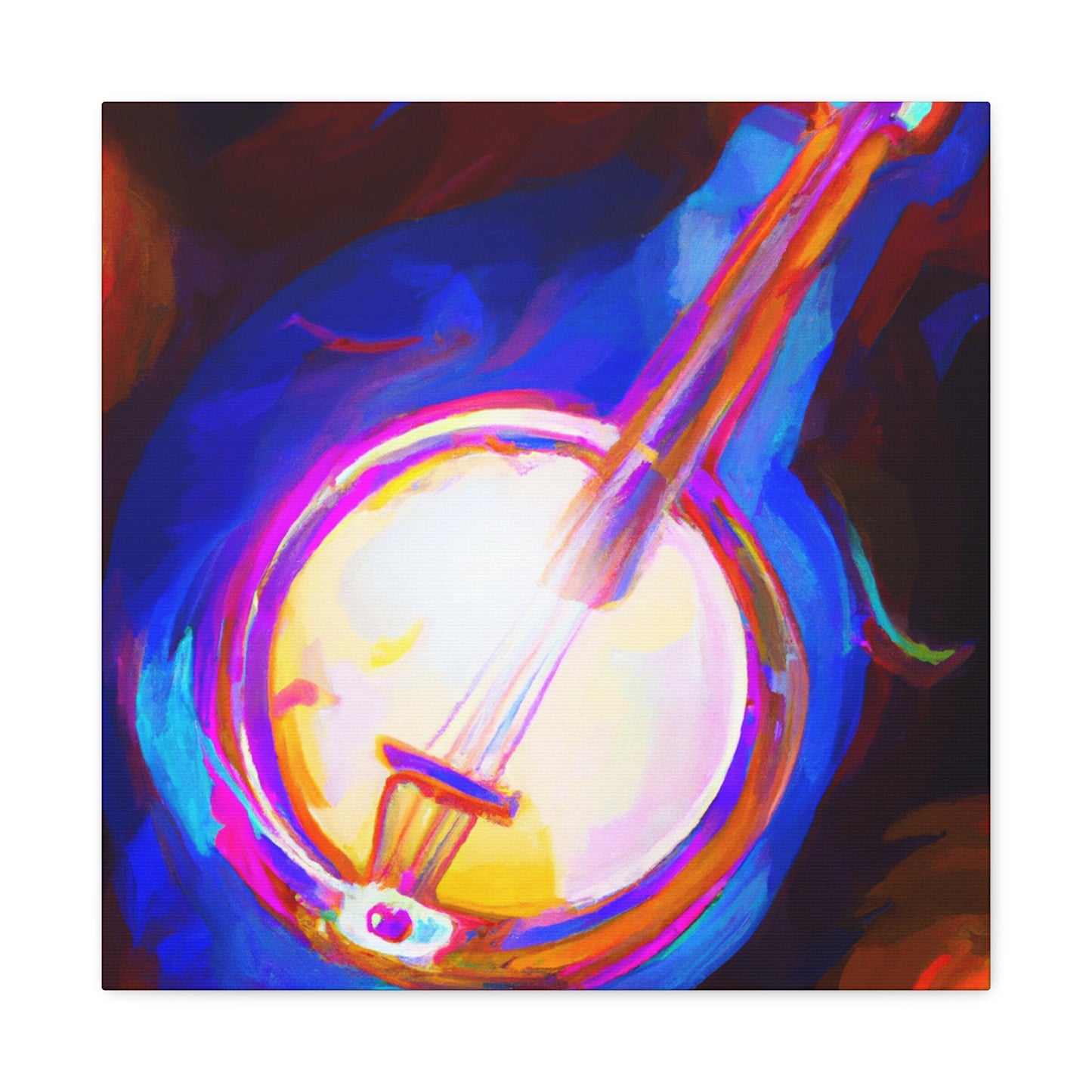 Banjo Echoes Harmony - Canvas