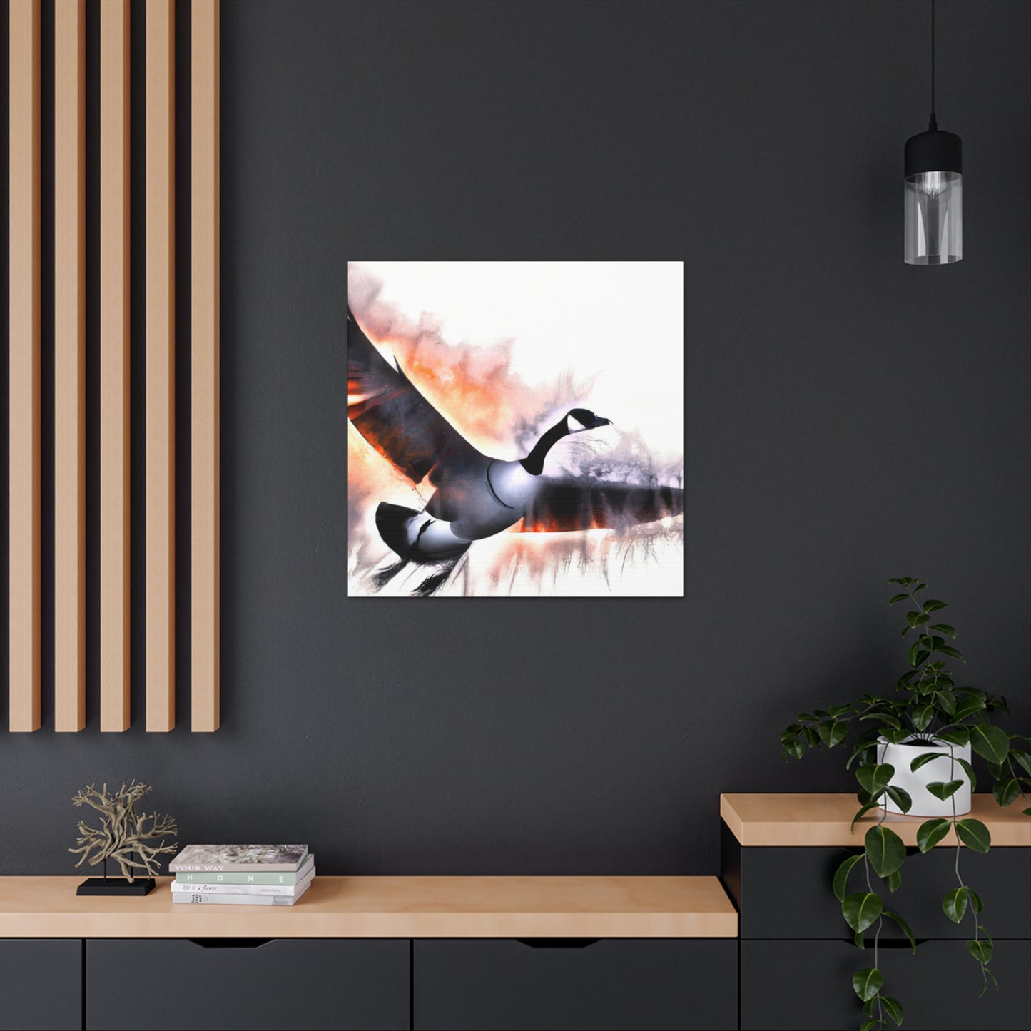 "Canada Goose Splendor" - Canvas