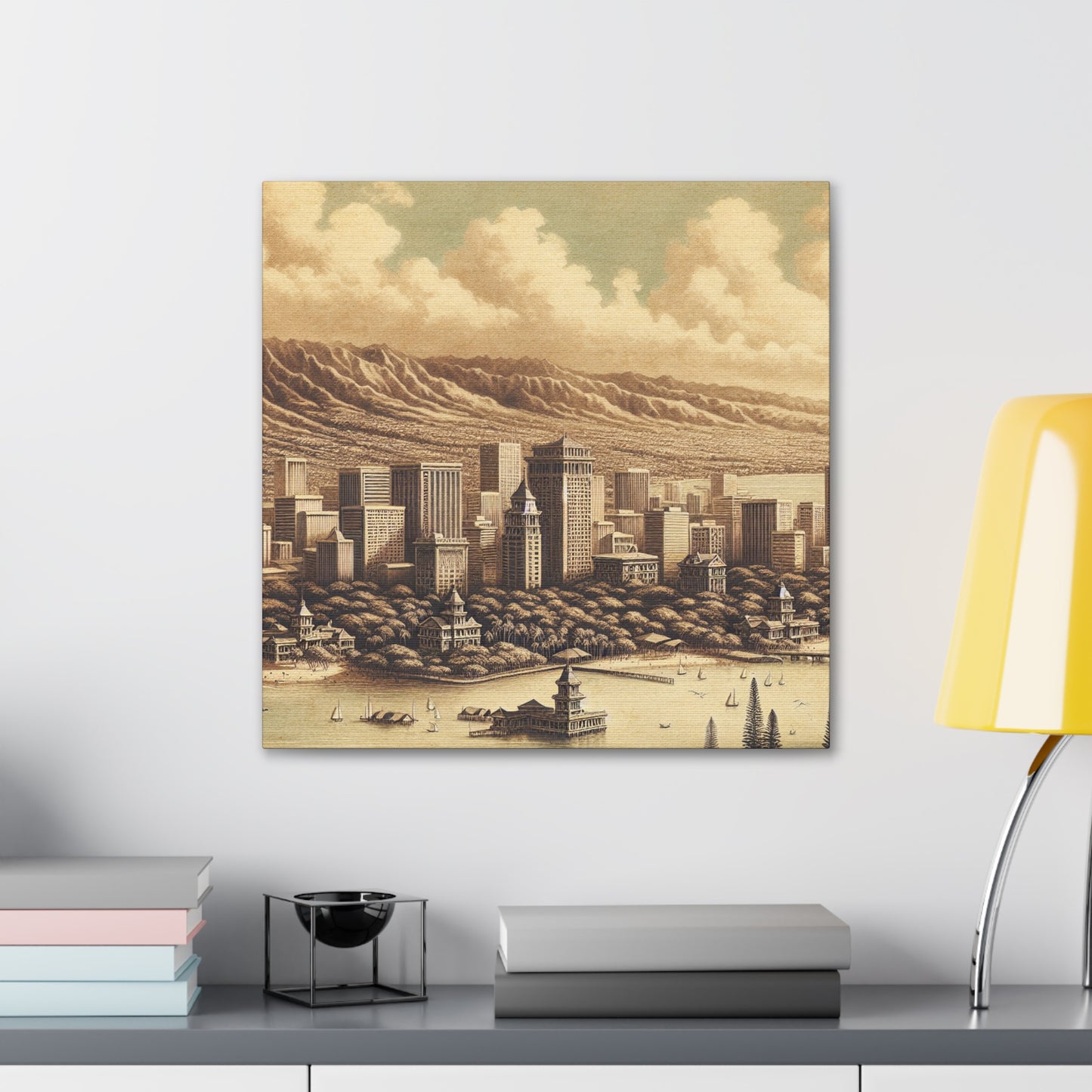 Eternal Honolulu Sunrise - Canvas