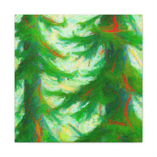 Cedar Tree Splendor. - Canvas