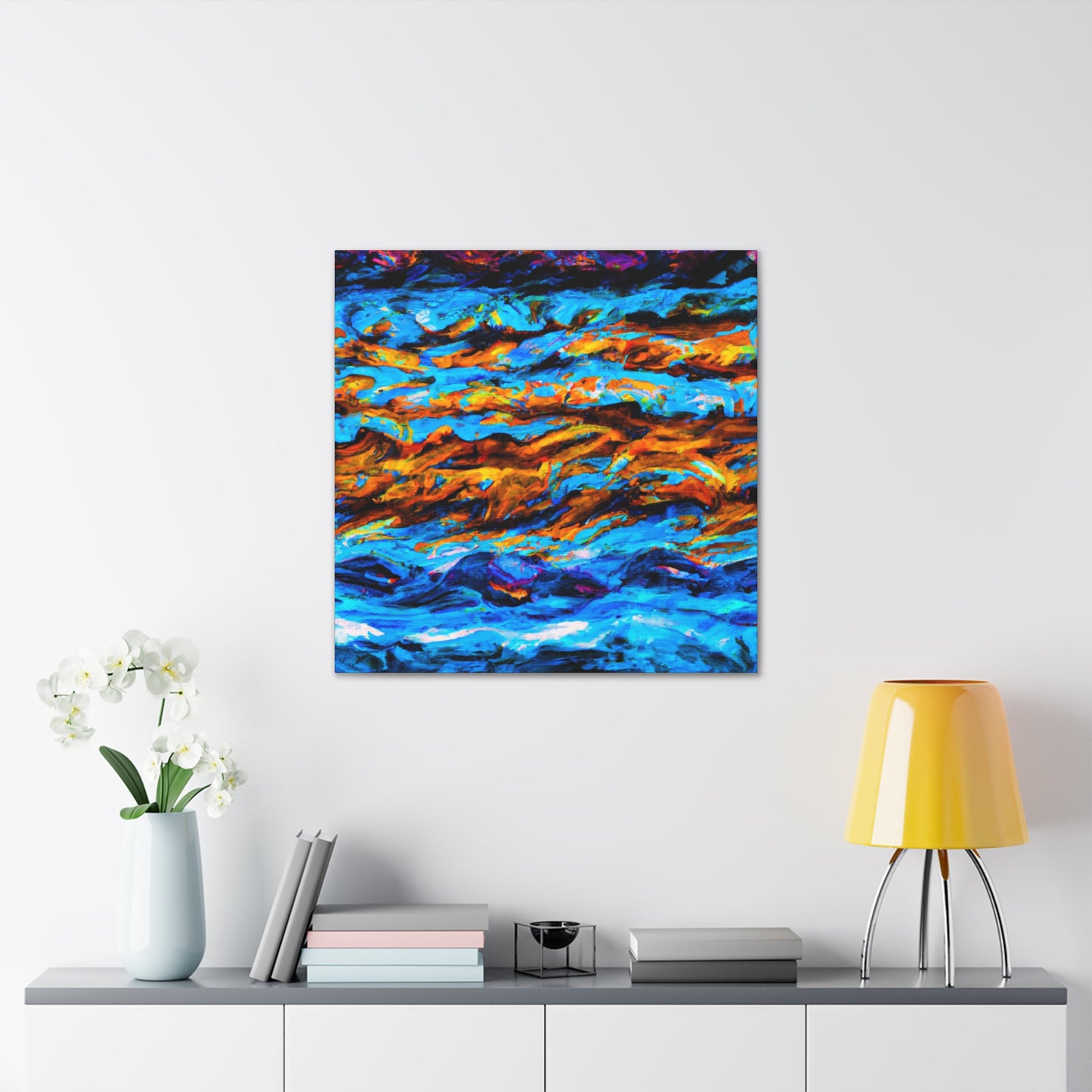 "Ocean Wave Euphoria" - Canvas