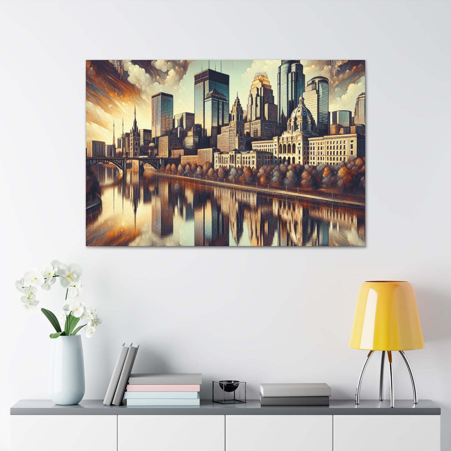 "Majestic Minneapolis Splendor" - Canvas