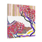 Cherry Blossom Reflection - Canvas