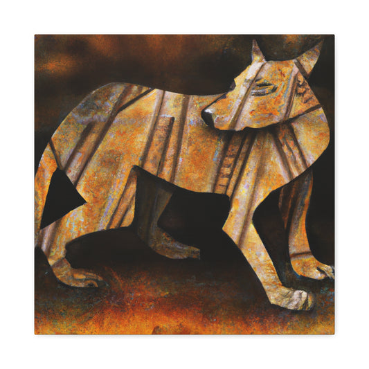 Roaring Tasmanian Tiger - Canvas