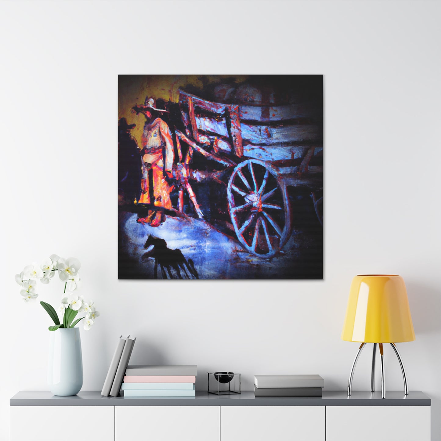 Wheels of Splendor - Canvas