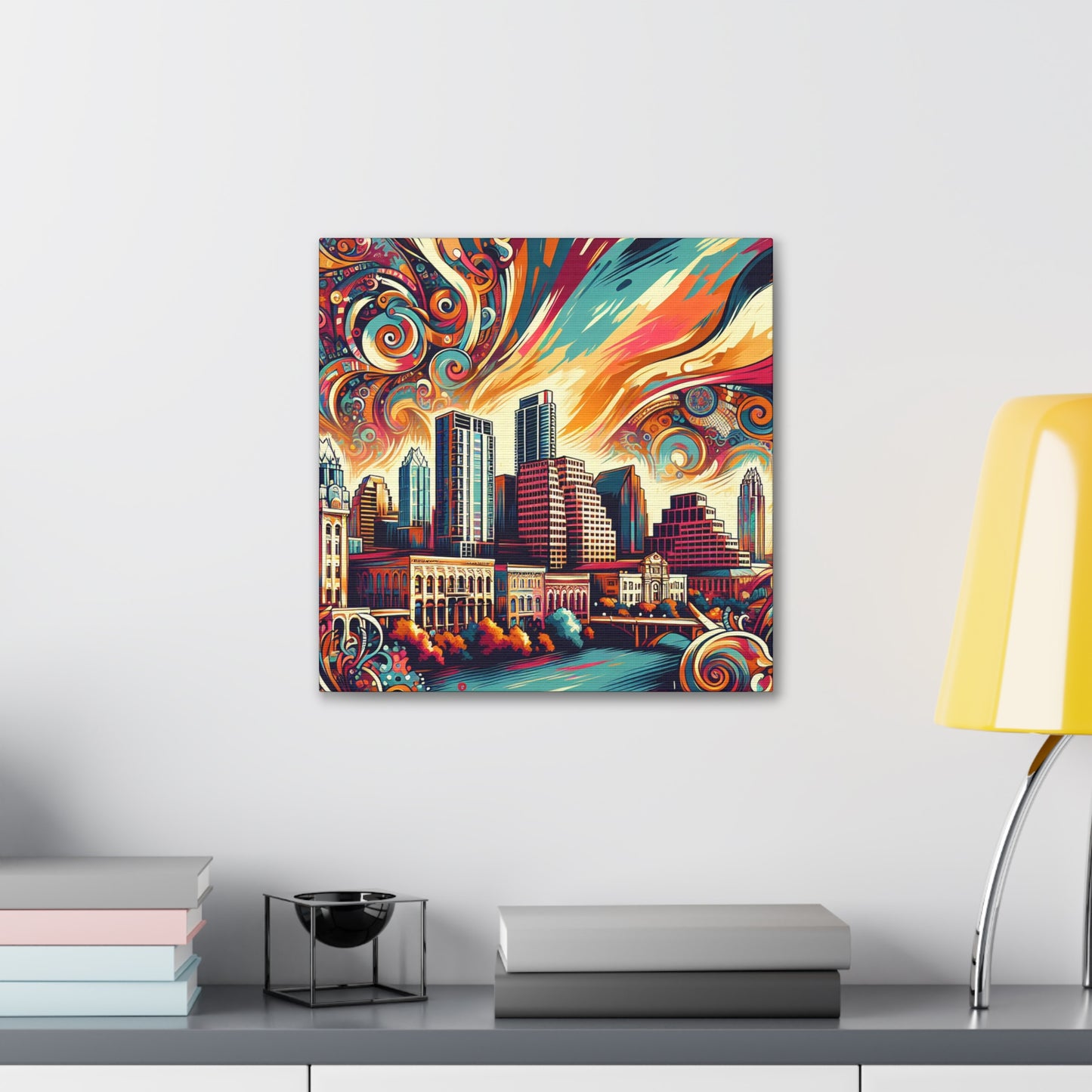 "Colorful Austin Landscapes" - Canvas