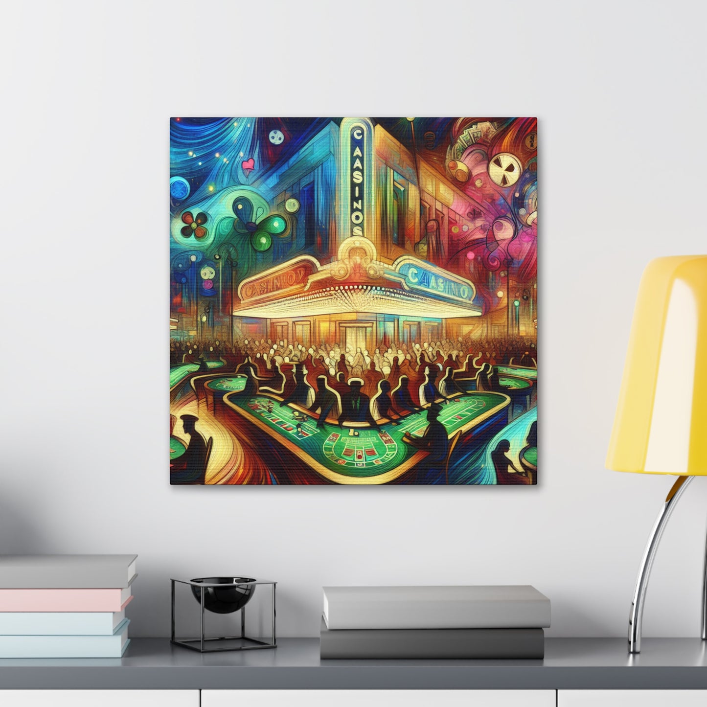 Bizarre Casino Dreamscape - Canvas