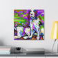 "Springer Spaniel Reflection" - Canvas