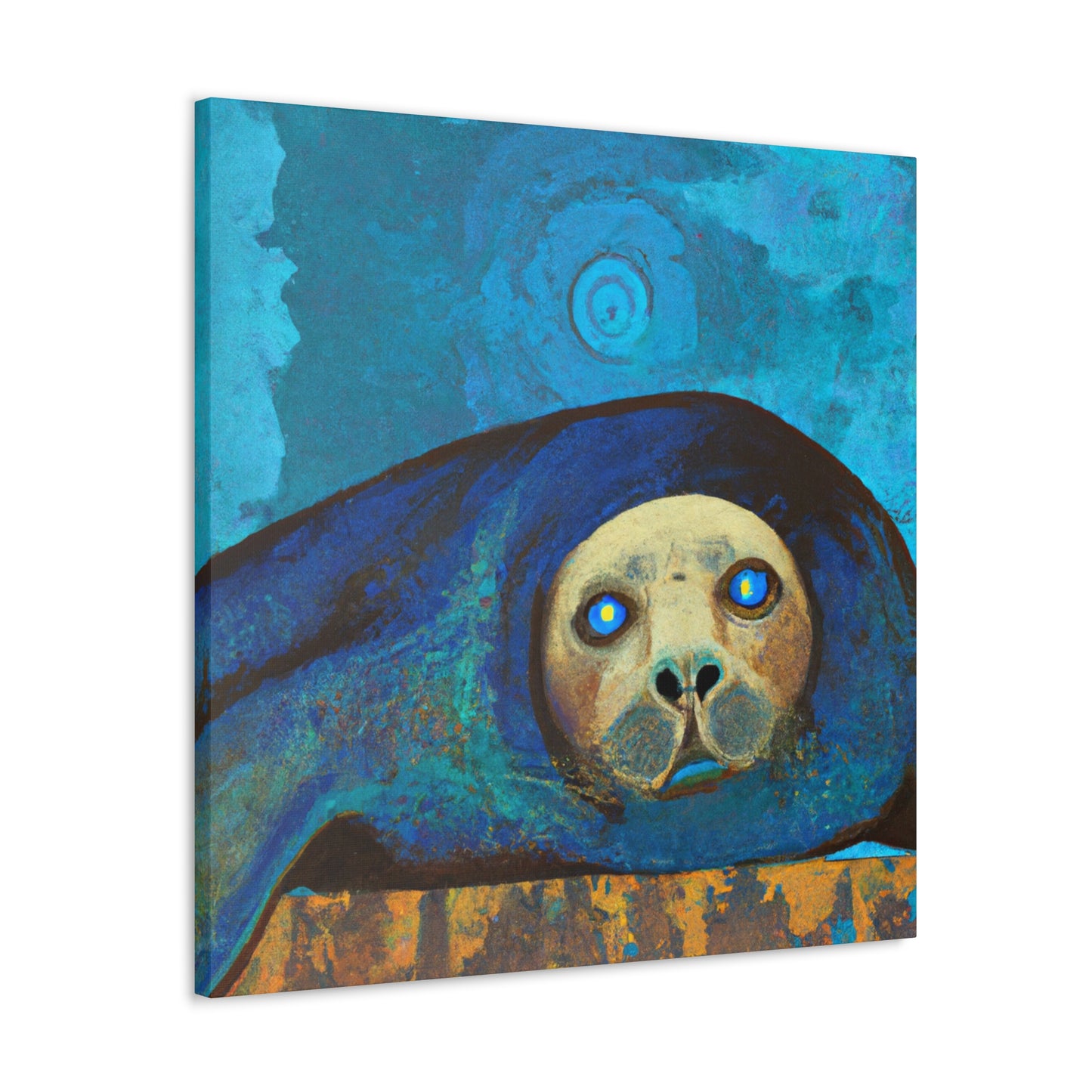 "Sea Lion Surrealism Dream" - Canvas