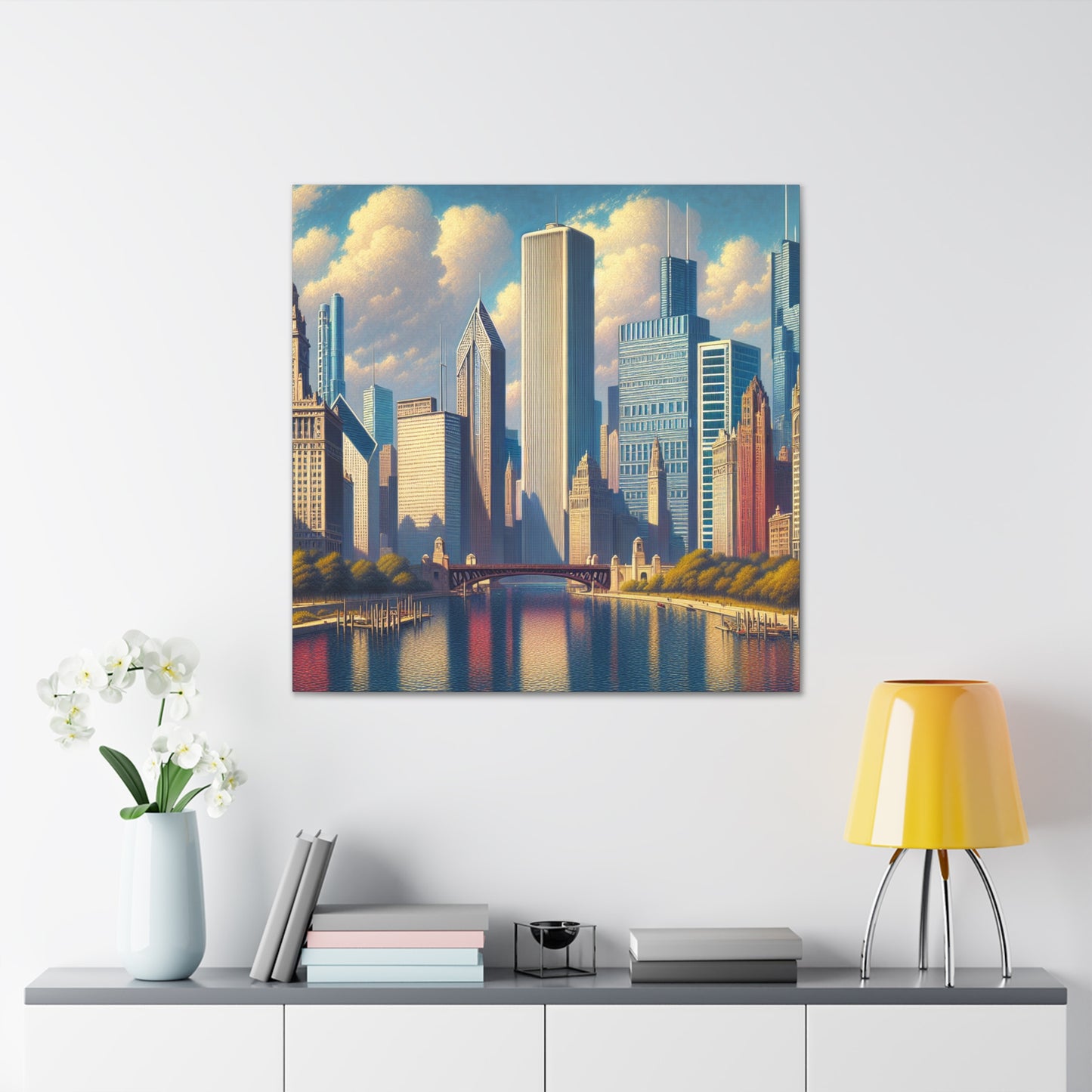 "Urban Melodies Unveiled" - Canvas