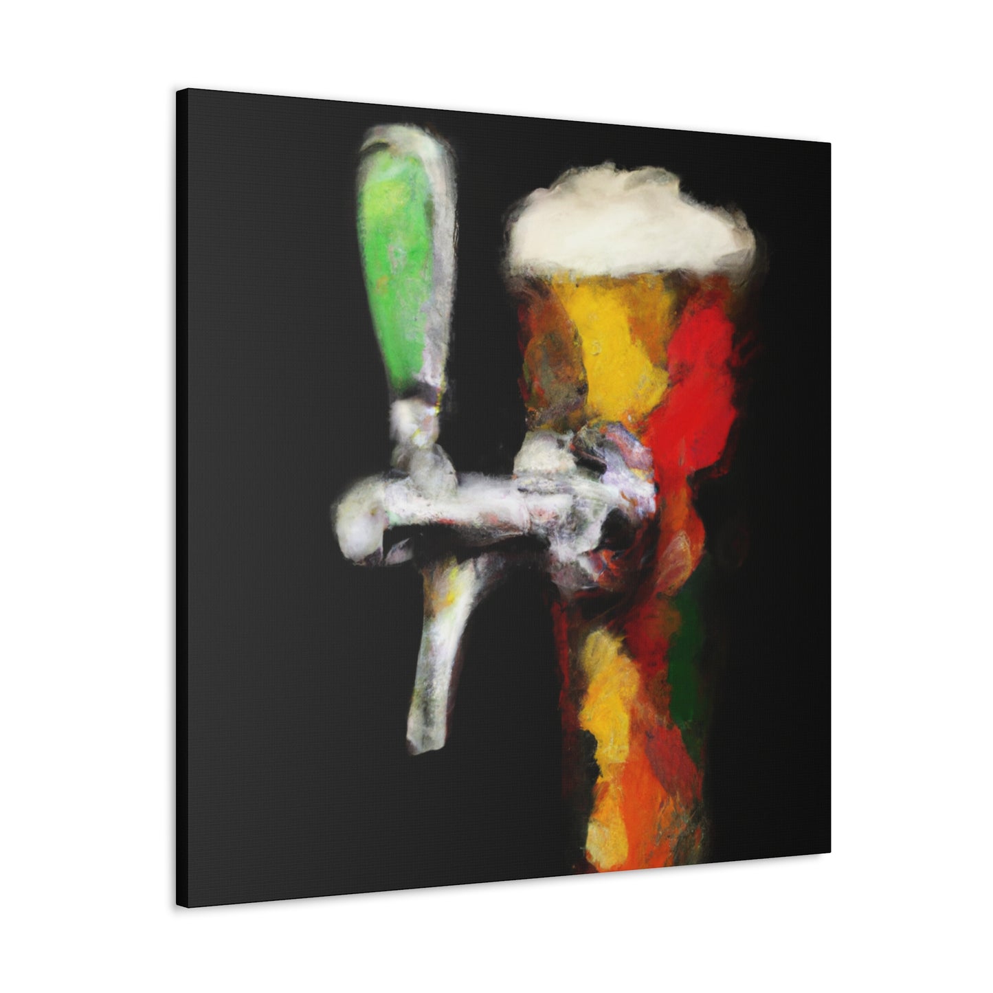 Bar Tap in Glass - Canvas