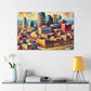 Golden Hues of Nashville - Canvas