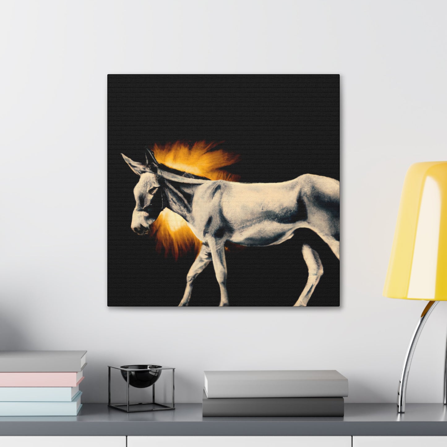 Mule on the Move - Canvas