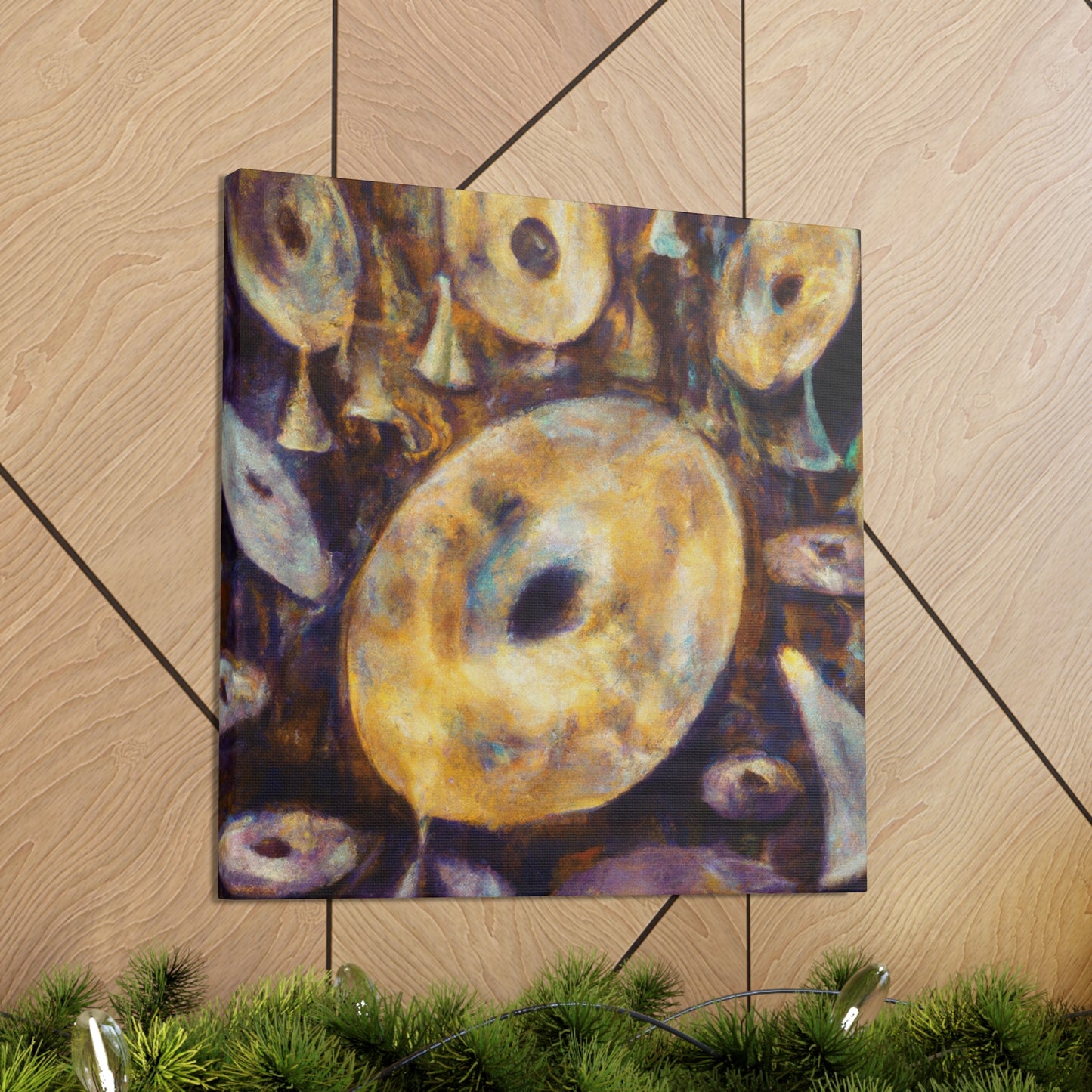 "Cymbals in Harmony" - Canvas