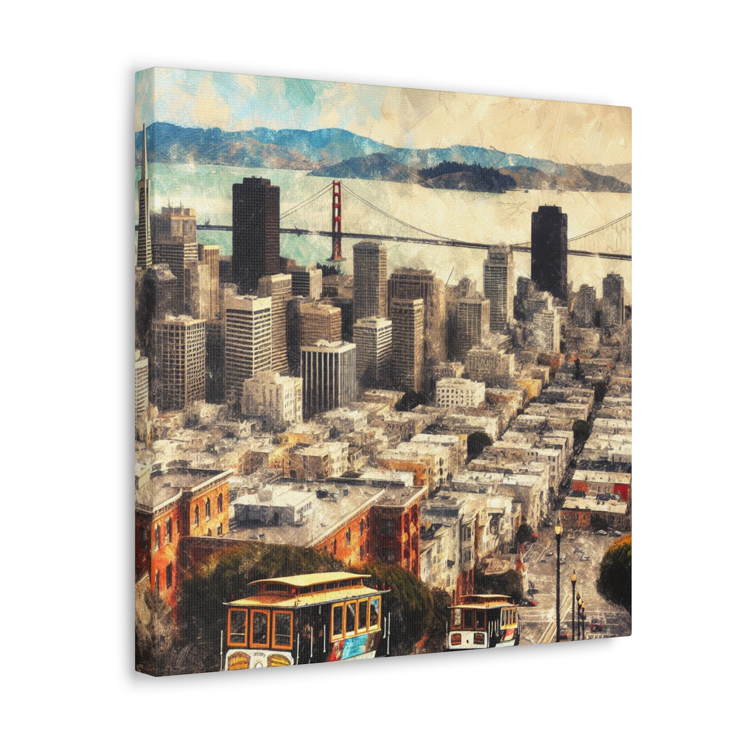 "City by the Bay" - Canvas