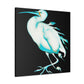 "Snowy Egret Splendor" - Canvas