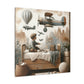 Whispering Transport Elegance - Canvas