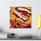 Bacon in Art Deco - Canvas