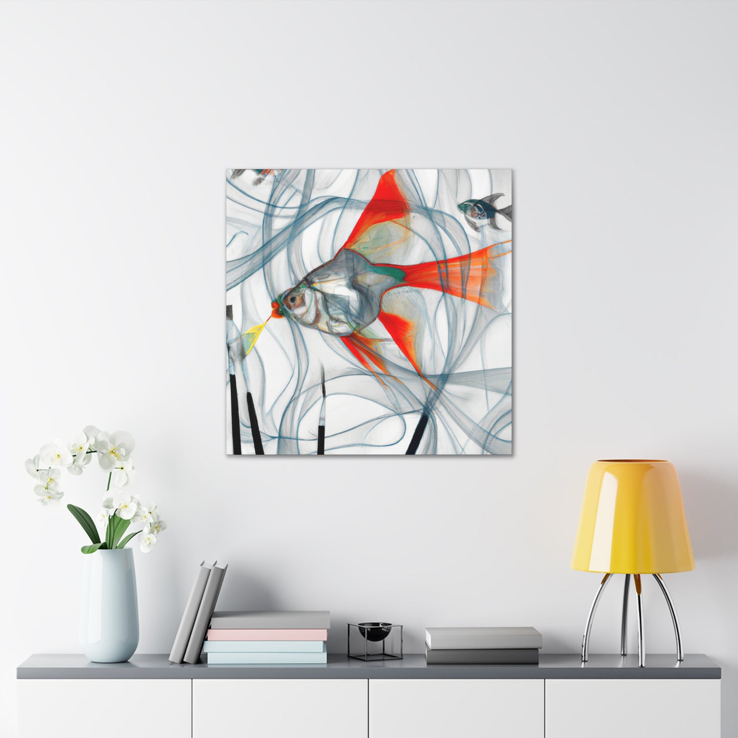 Swordtails in Surreality - Canvas