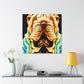 Shar Pei in Bloom - Canvas