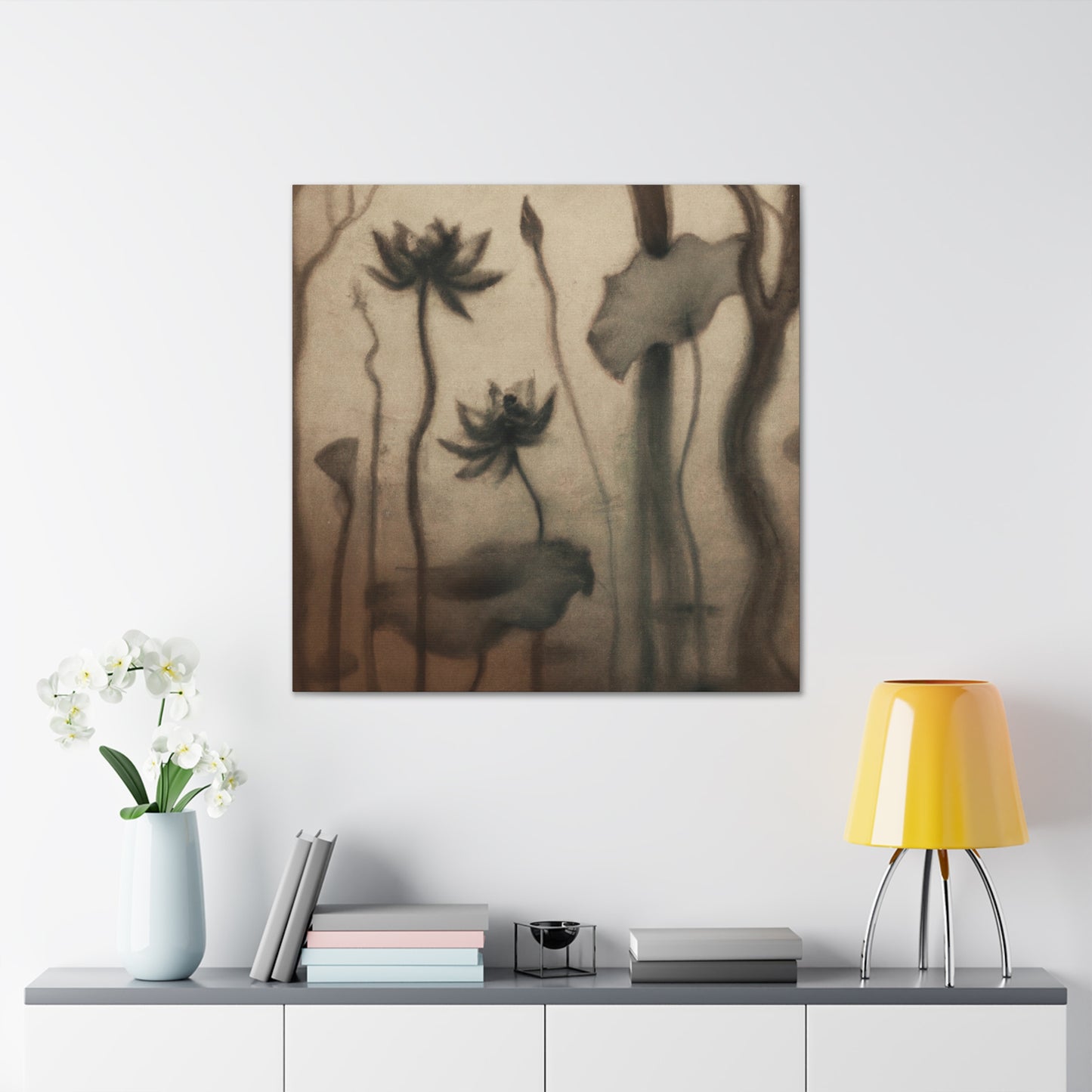 "Lotus of Surreal Visions" - Canvas