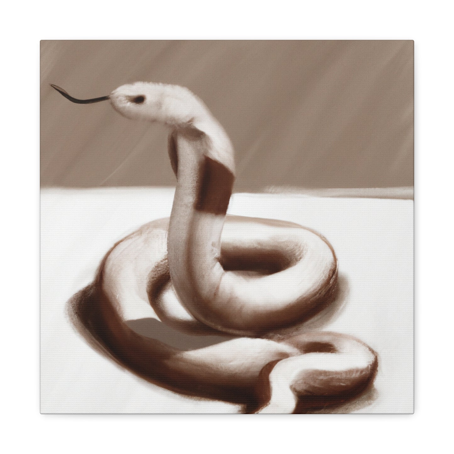 Corn Snake Surrealism - Canvas