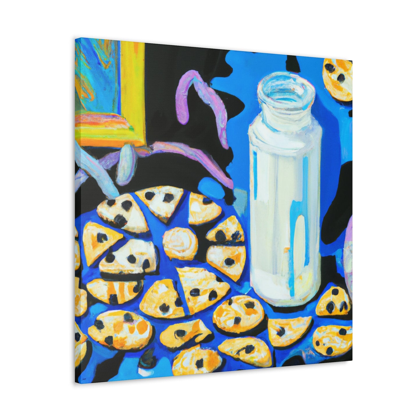 "Milk and Cookie Memories" - Canvas