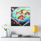 Rainbow Fish Brilliance - Canvas