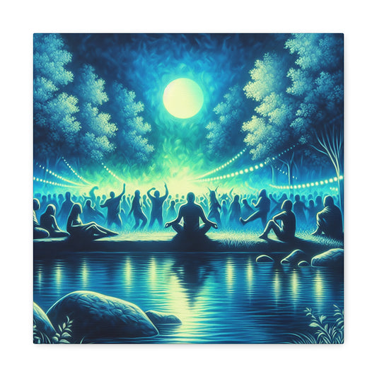 Electric Euphoria Dance - Canvas